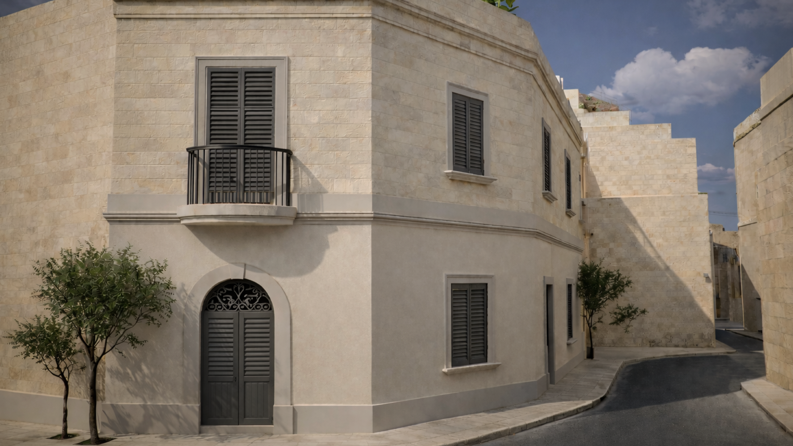 Dar tal-Herba: Restoring a Corner Townhouse